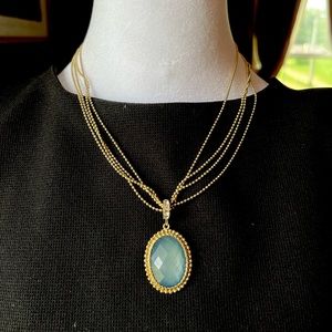 Gold plated 16-18” adjustable necklace from Chico’s